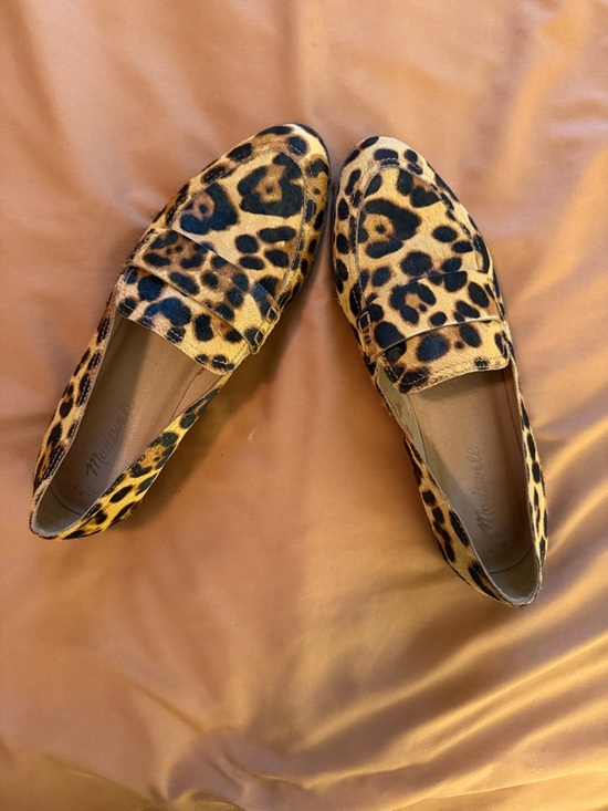 Madewell Shoes - Madewell Leopard Print Loafers in Tan and Black